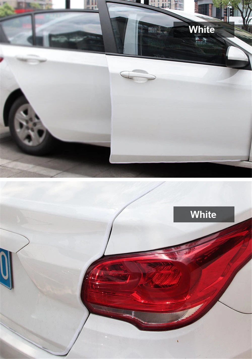 5m Autotür schutz kante Kratz streifens chutz verkleidung Universeller Kollision schutz für Autotür mit Stahl-Auto-Styling – Detail 30