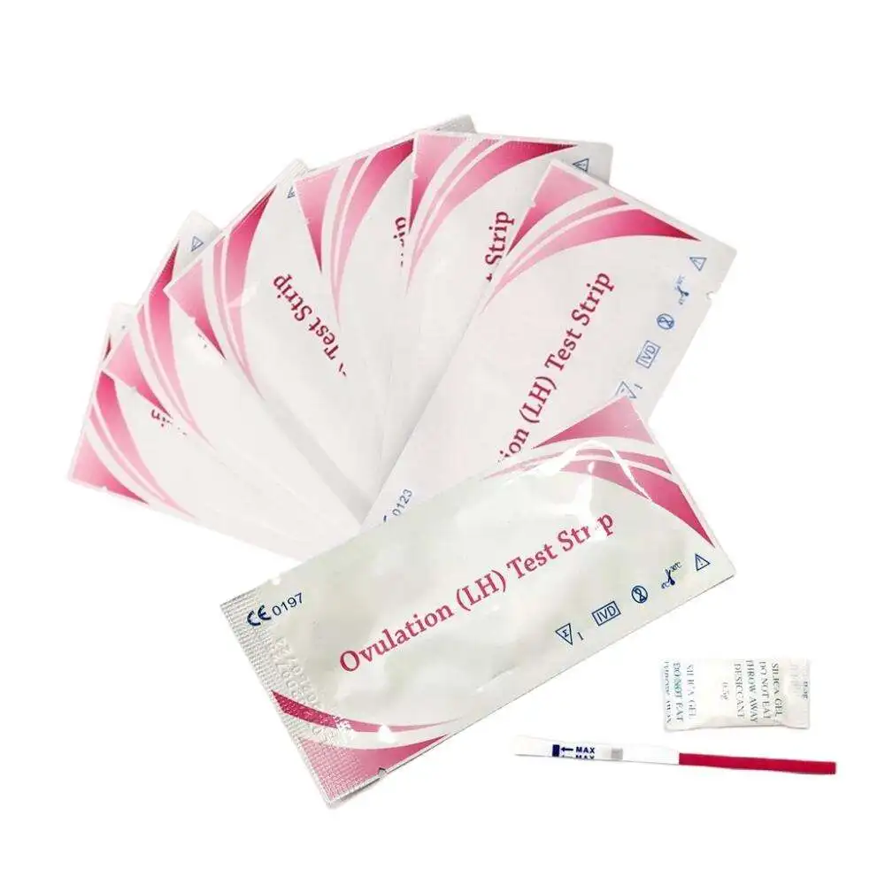 Pelvifine Ovulation Test Strips for Women, Ovulation Predictor Kit, Accurate Fertility Tests for Home, LH Strips with Cups, 25pc 1