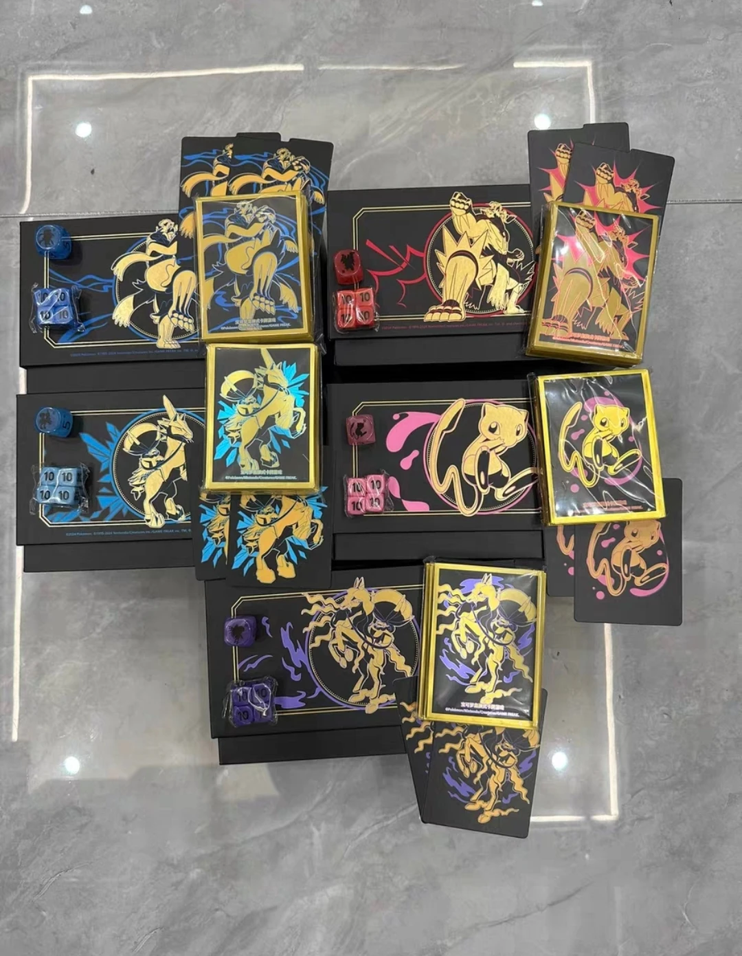 ポケモンカードスリーブ,ギフトボックスセット,urshifu,calyrex