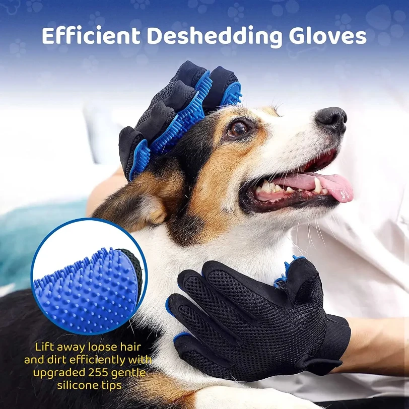 Pet Grooming Glove Mitt 2