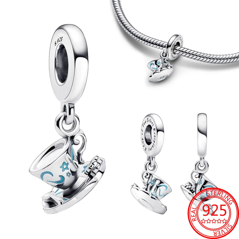 Pandora Tea Cup Charm Pandora 925 Charm Cup Charms Silver 925 Tea