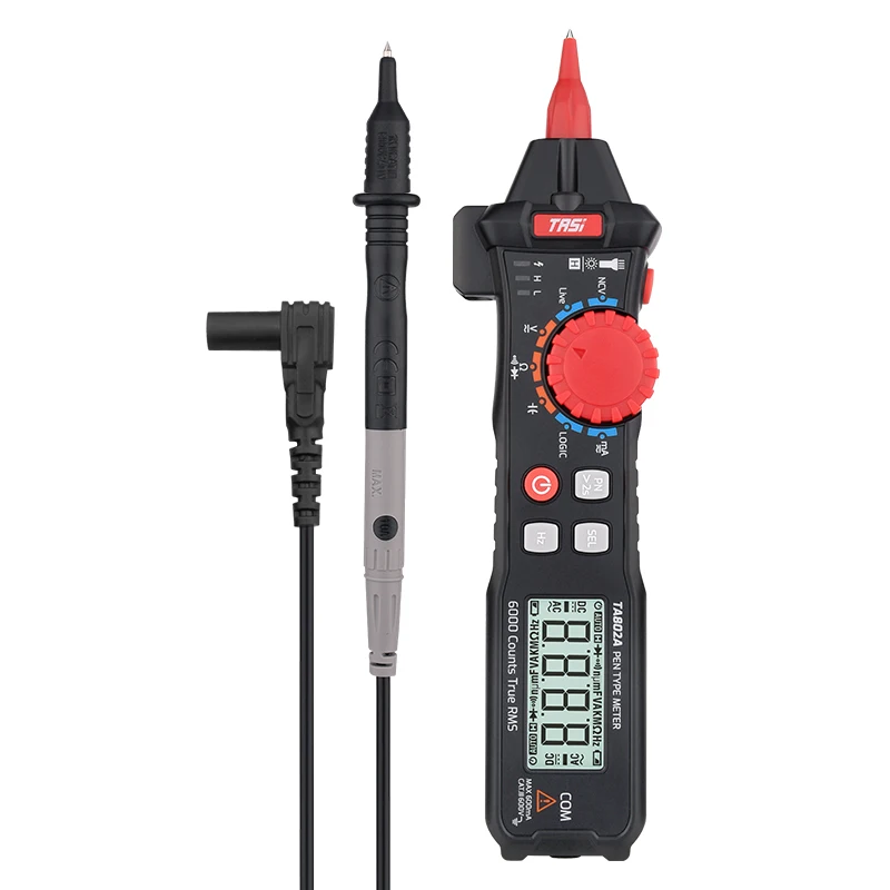 TA802A TA802B Digital Multimeter Pen Multimeter Tester Auto Range Handheld Professional MultiMeter Multimetro AC/DC NCV Tester