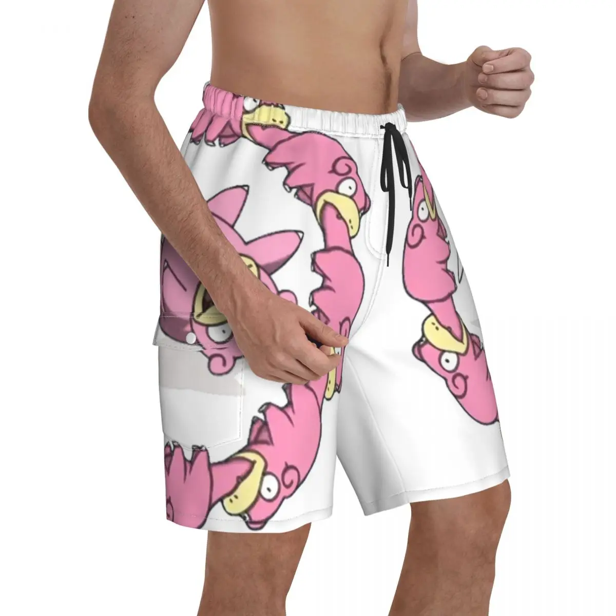 Slowpoke Board Shorts It is Ok To Go Slow Men Classic Board Short Pants Trenky Custom Plus Size Swimming Trunks 3