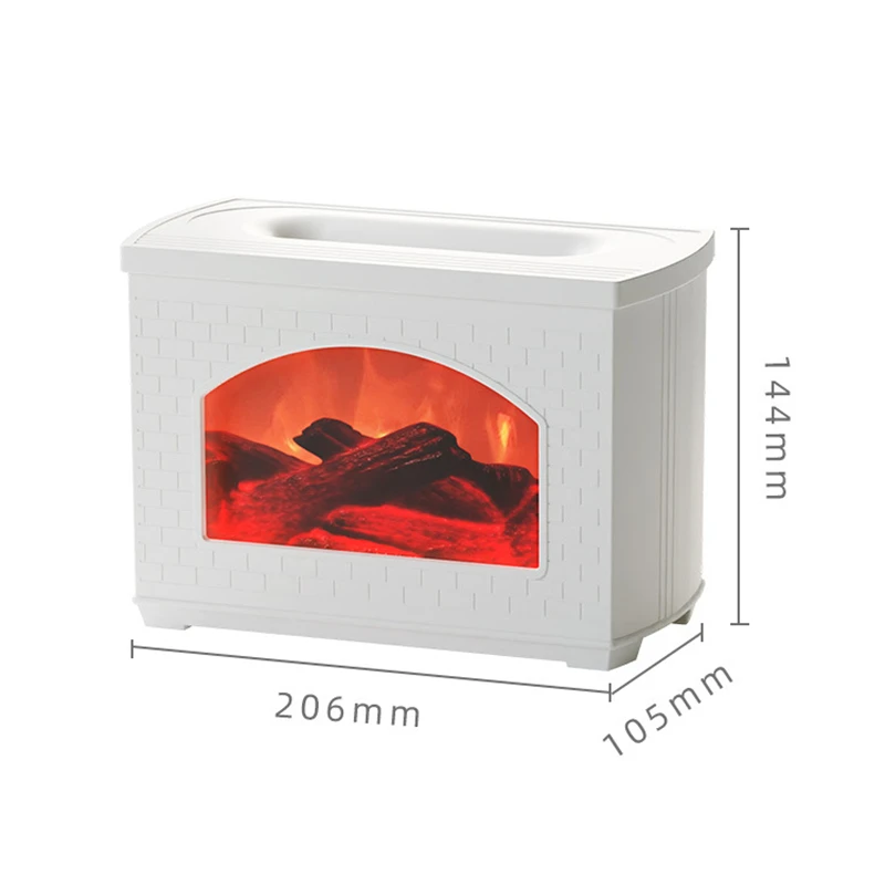Simulation Fireplace Flame Humidifier House of Mist Online Shopping