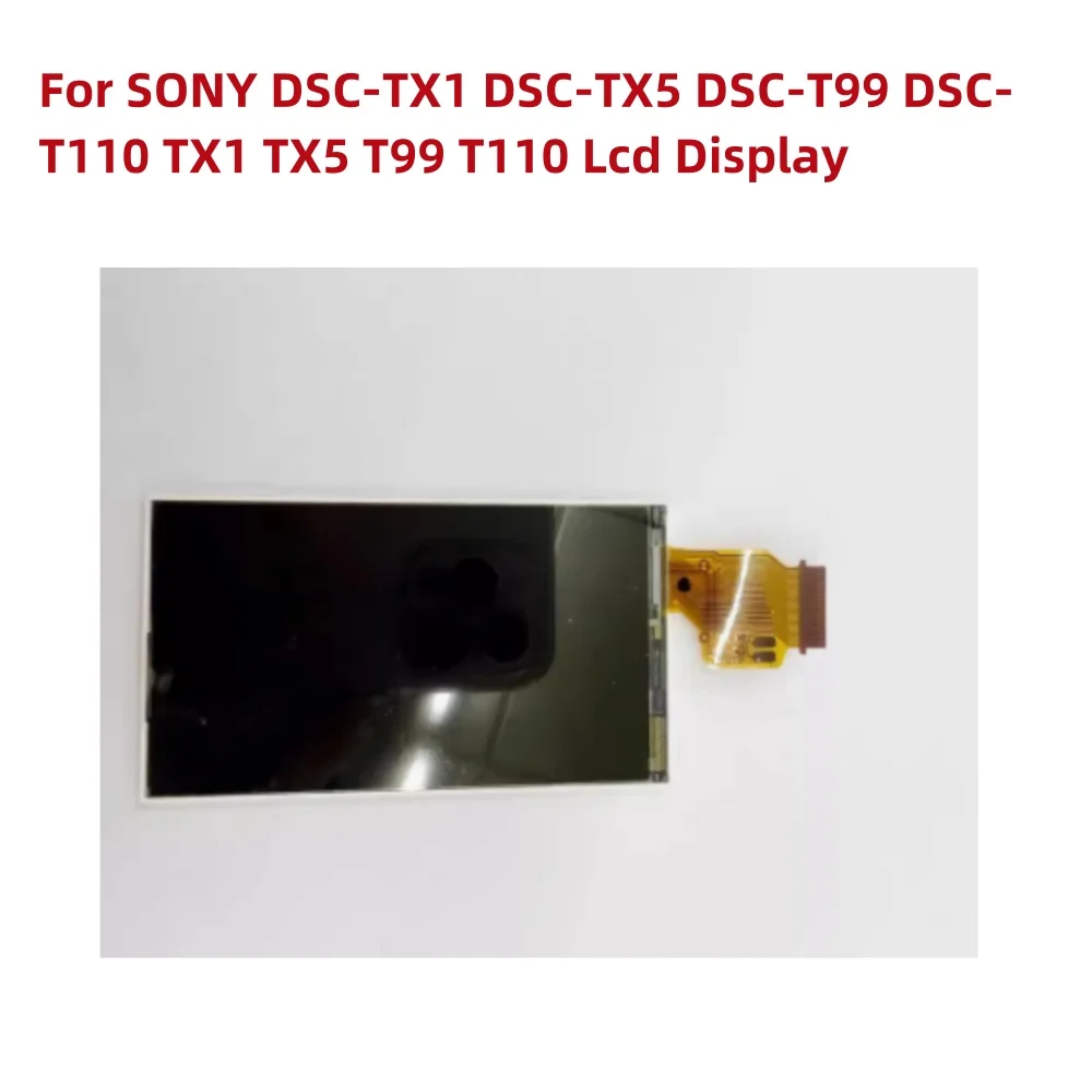 Alideao-NEW LCD Display Screen for SONY DSC-TX1 DSC-TX5 DSC-T99 DSC-T110 TX1 TX5 T99 T110 Camera Repair Without Backlight