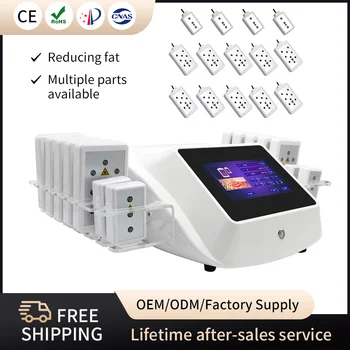 Professiona Lipo Laser 14 cuscinetti Perdita di peso corporeo Modellatura Dimagrante Macchina per il grasso Bruciare i grassi Corpo Attrezzatura per la bellezza anticellulite 1