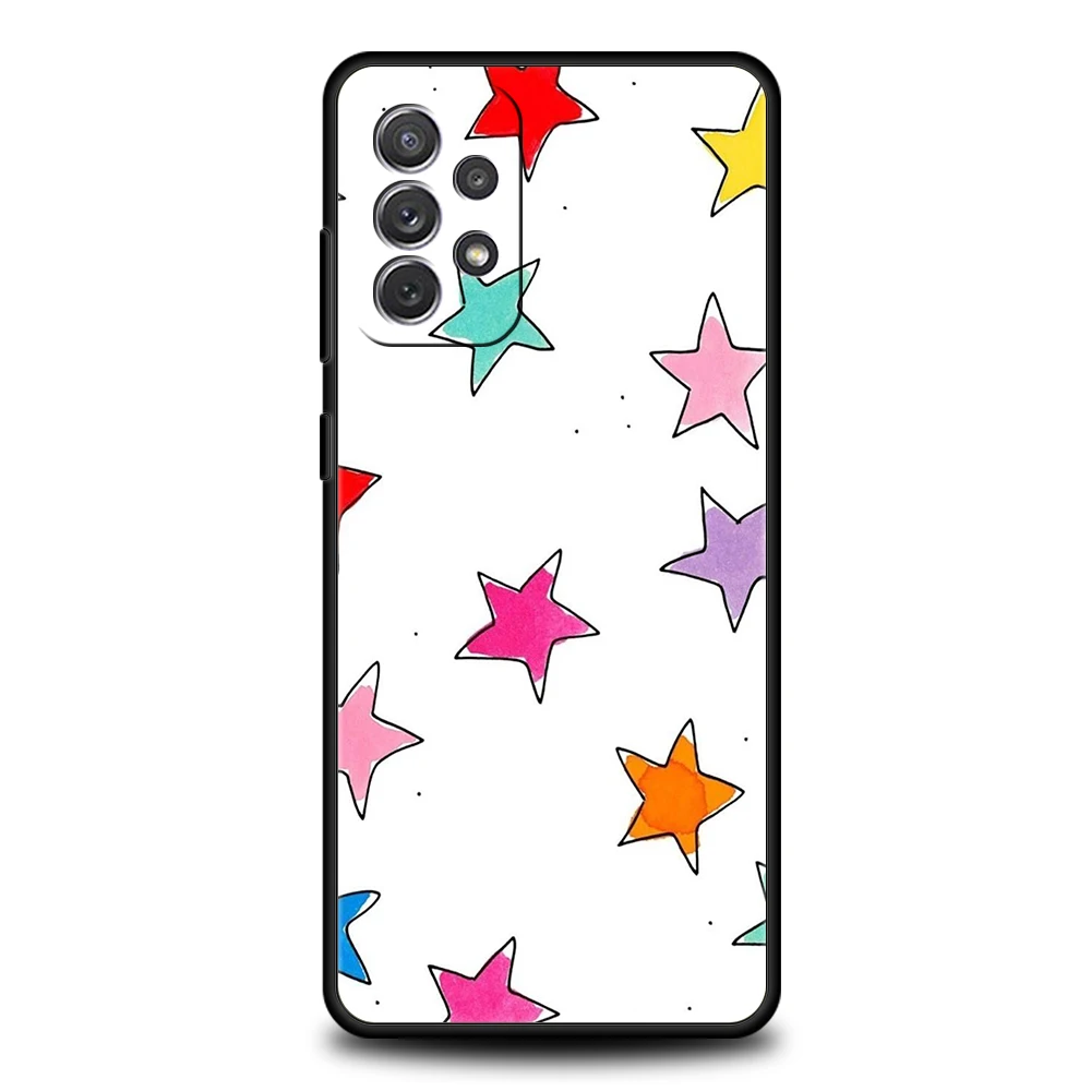 Colorful Stars Phone Case with Vibrant Design