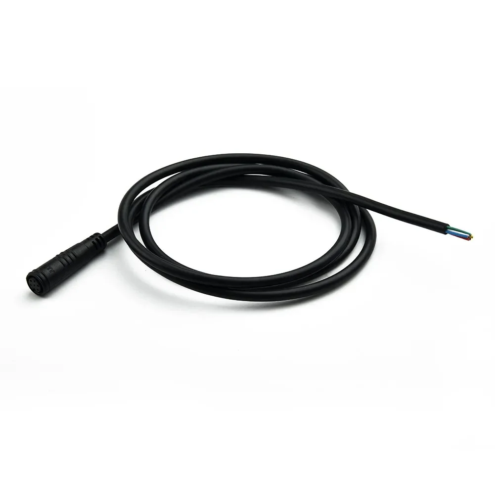 

`2 3 4 5 6Pin 9mm E-bikeBase Connector Cable Waterproof Connector For Ebike Bafang Display Pin Optional Cable Ebike Accessories