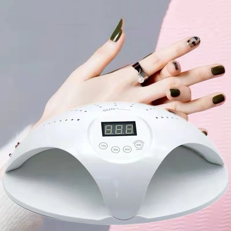LED UV 램프 네일 UV LED 램프 젤 램프, 매니큐어 풋 램프, 네일 드라이어, 양손 UV 네일 램프, 네일 건조, UV 라이트 젤