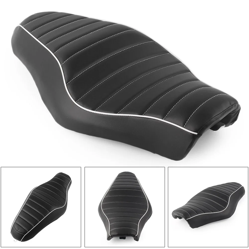 

Motorcycle Driver & Passenger Seat Cushion Saddle For Harley 48 72 Sportster XL1200 XL883 2010 2011 2012 2013 2014 2015 2016