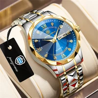 2025 New Luxury Men Watches Business Top Brand Man Wristwatch Waterproof Luminous Date Week Quartz Men's Watch High Quality+Box 2