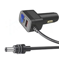 For Starlink Mini 100w 3-in-1 Car Charger with 2m/3m Type-C USB to DC Cable LED  insert the car cigarette lighter hole fit Mini 1
