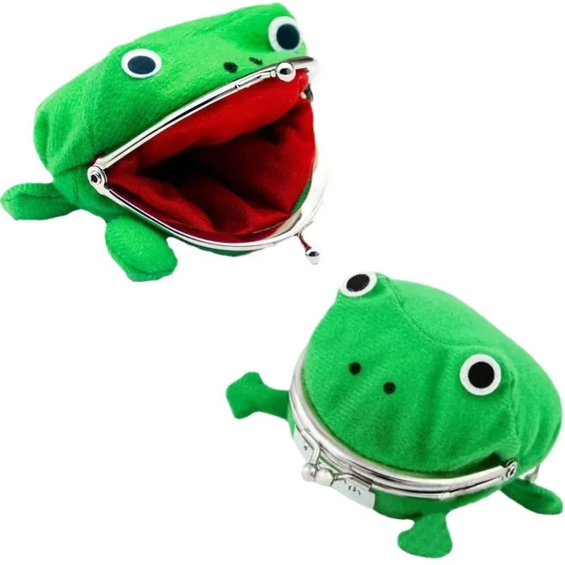 Plush Frog Coin Wallet Anime Ninja Halloween Role Playing Theme Party