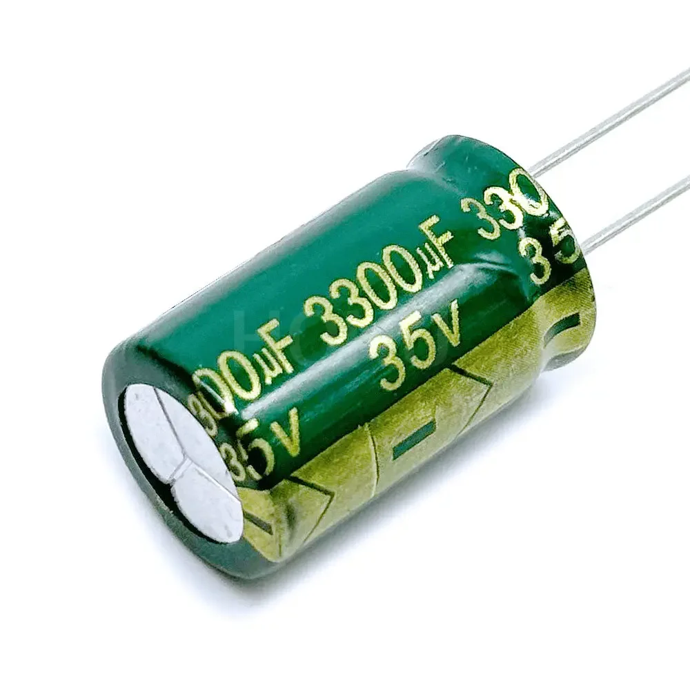 3300UF 6.3V 10V 16V 25V 35V 50V 63V High Frequency Low ESR Aluminum Capacitor 20% High Frequency Electrolytic