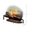 25" Revillusion Plug-In Log Set Authentic Design with Remote Control Full Grate Life-Size Hardwood-Cast Logs Instant Ambiance 6