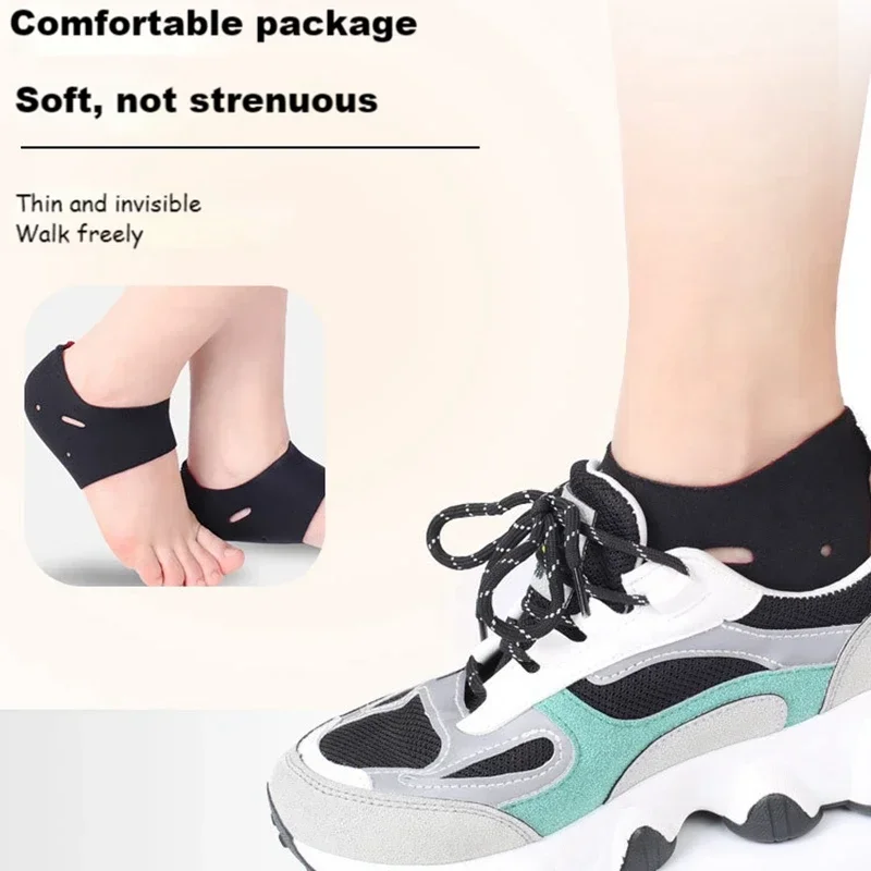 Fasciitis Plantar Sock Heel Pad Women Insert Sock Foot Care for Achilles Tendonitis Calluses Spurs Cracked Pain Relief 1 Pair