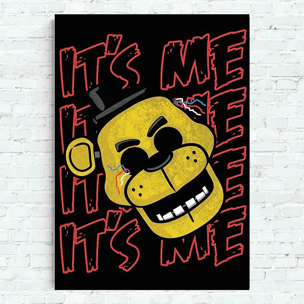 3695 Anime Game Five Nights at Freddy's wall Poster Scroll