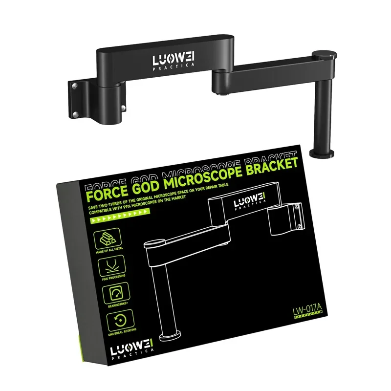 Microscope Bracket Arm Rotating 360 &deg;Adjustable For Microscope