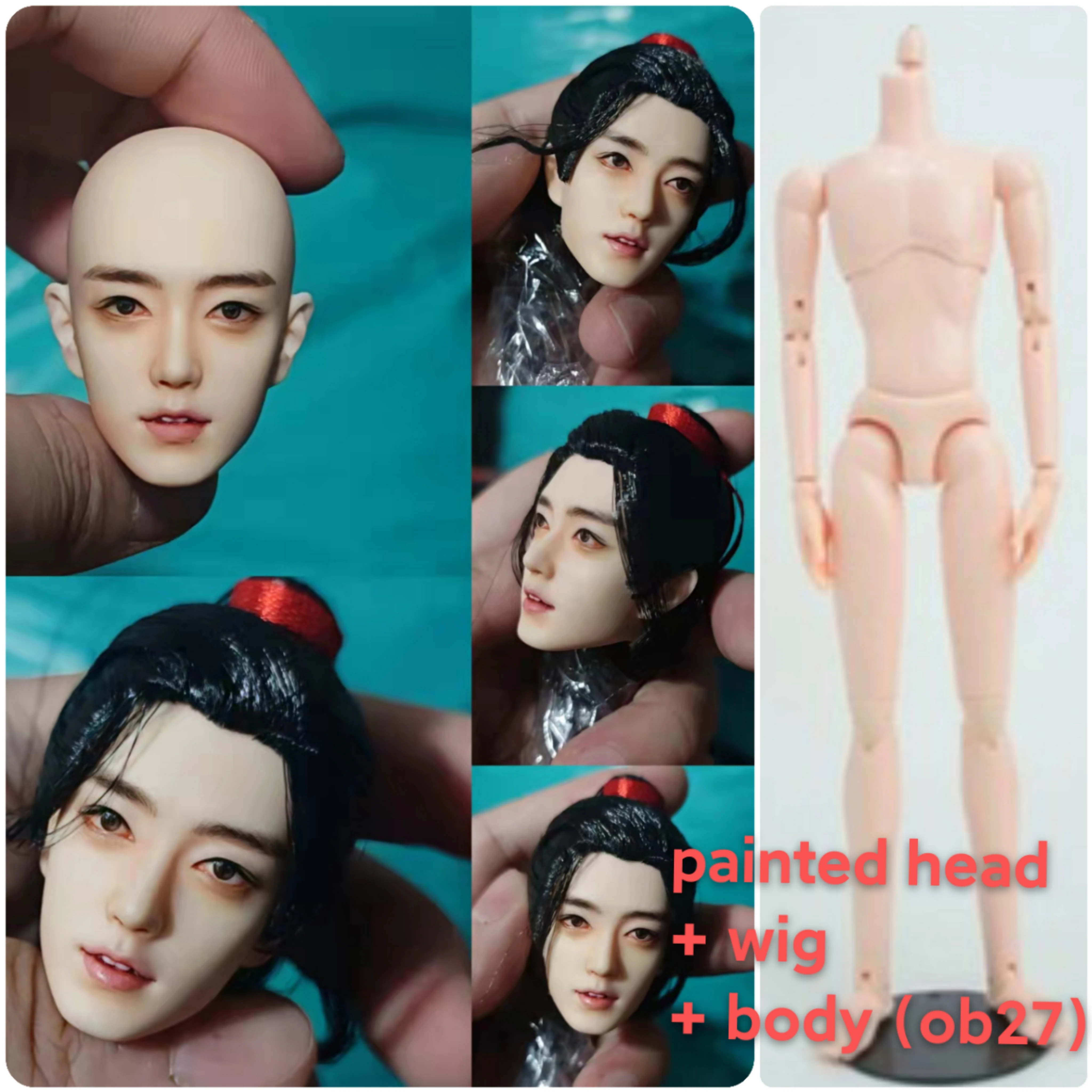 オリジナルのリアルな人形の完全なセット,30cm, 1:6 - AliExpress