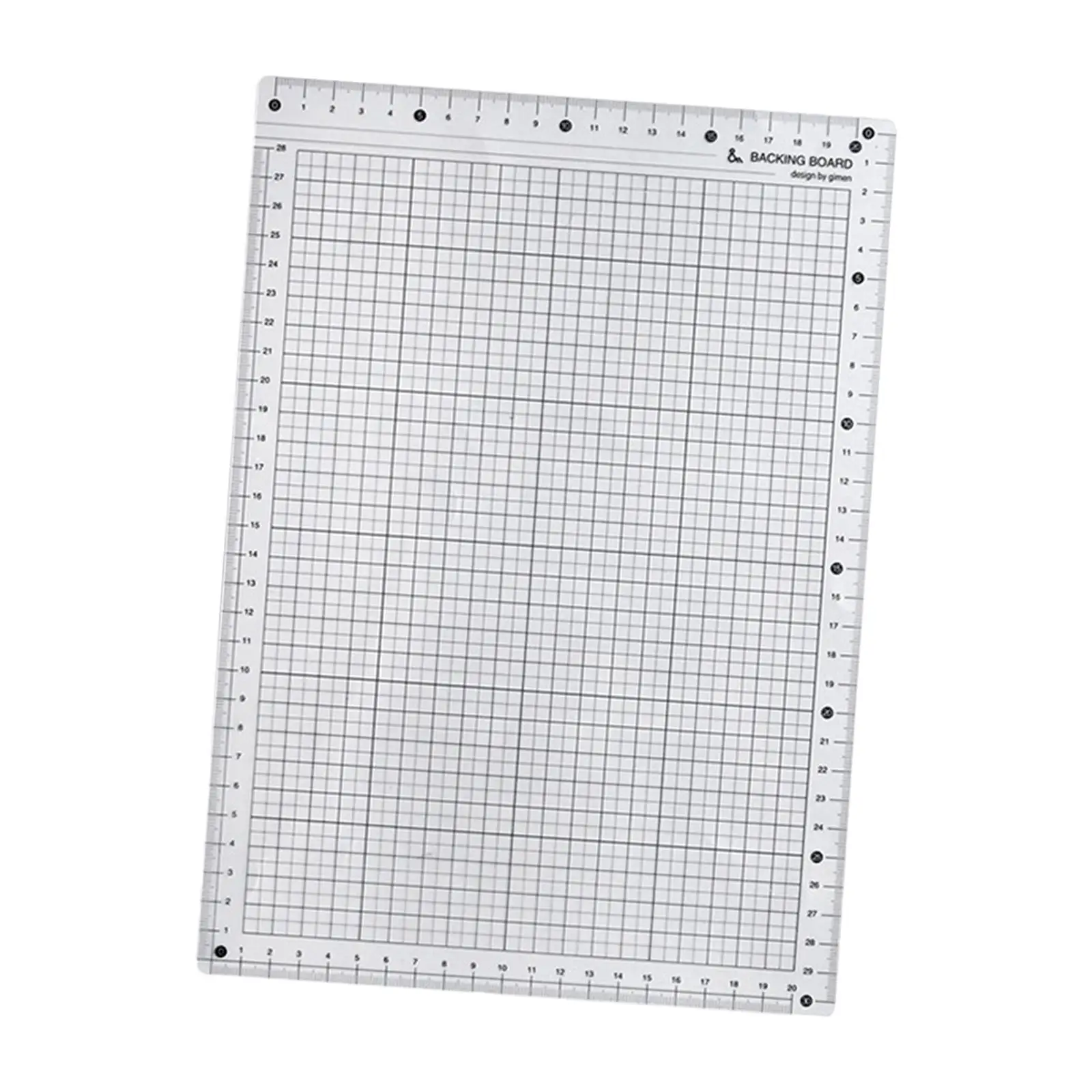 

Multi Purpose Cutting Mat Durable Clear Writing Desk Mat Transparent Cutting Board Non Slip for Quilting DIY Projects Silhouette