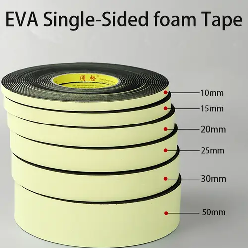 EVA Foam Adhesive Tape Moisture Proof Shockproof Friction Protection Preservative Tape Seal Single Sided Self-adhesive Foam 5M - Image 5