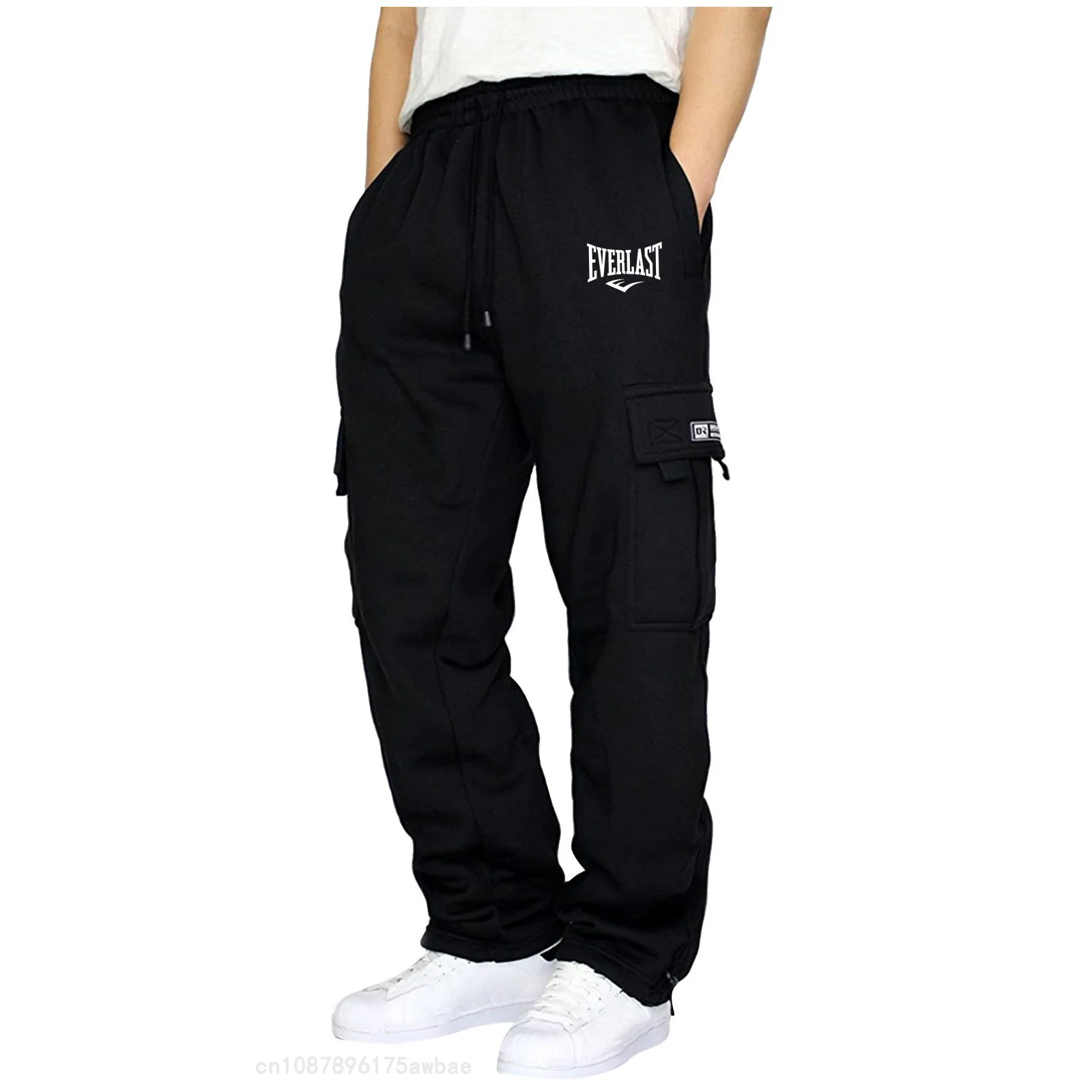 Pantalones Hombre Pantalones Deportivos Holgados De Forro Polar