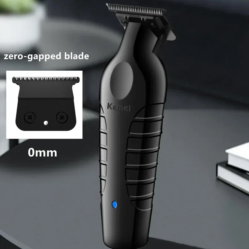Original Kemei Professional Electric Barber Men's Hair Clipper Beard Hair Clipper Cordless Barber Rechargeable 0mm