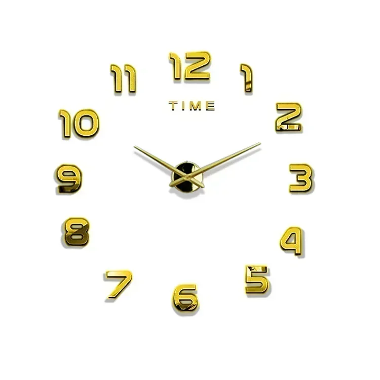 Bedroom Decoration Clock Large 3d Wall Clock Living Room Large Garden Acrylic Mirror Sticker Decoration Art Decor Clocks Digital wall clock,digital wall clock