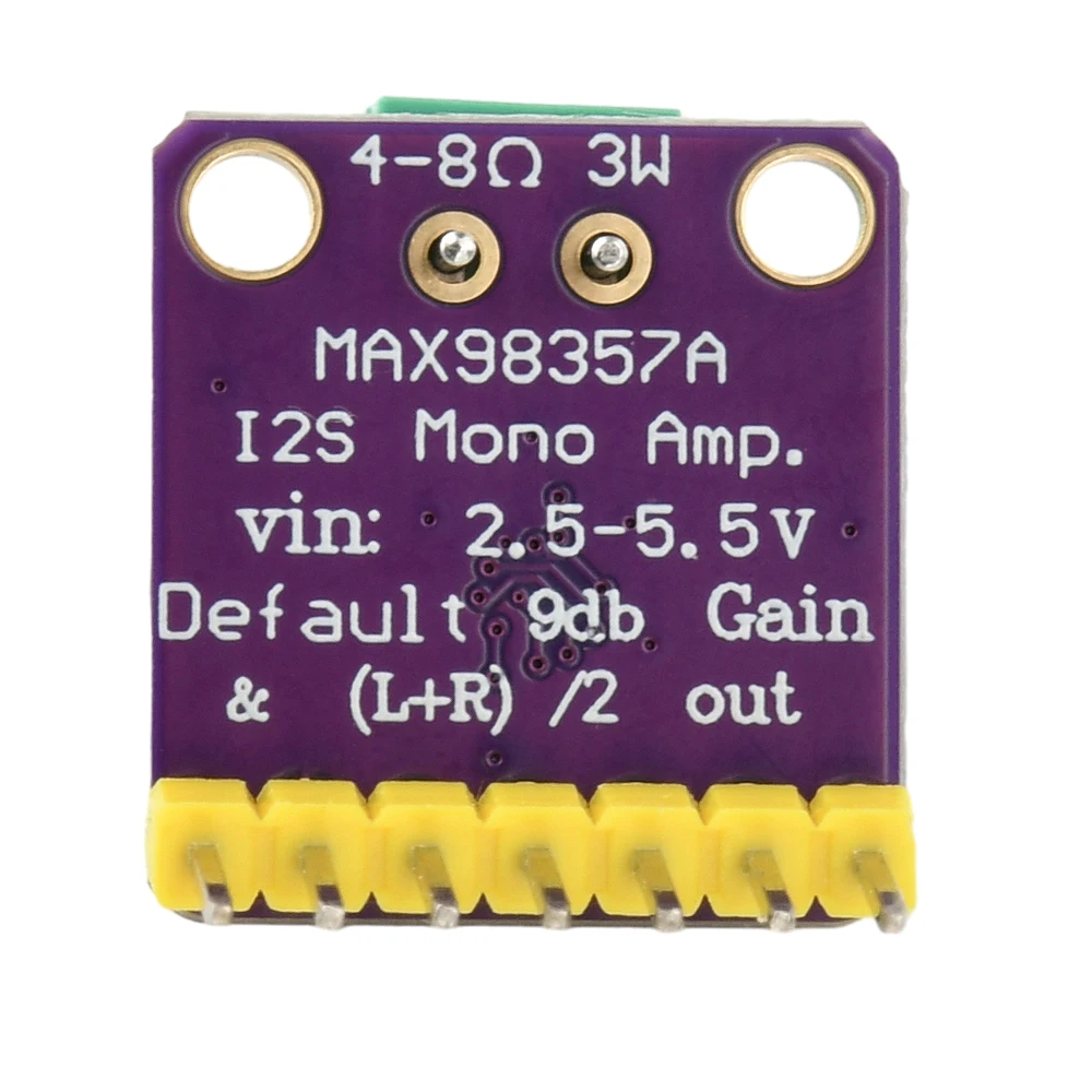 MAX98357 I2S/BGA Audioverstärkermodul Audioverstärker Filterlose Verstärkerplatine der Klasse D für Raspberry Pi ESP32 – Detail 14