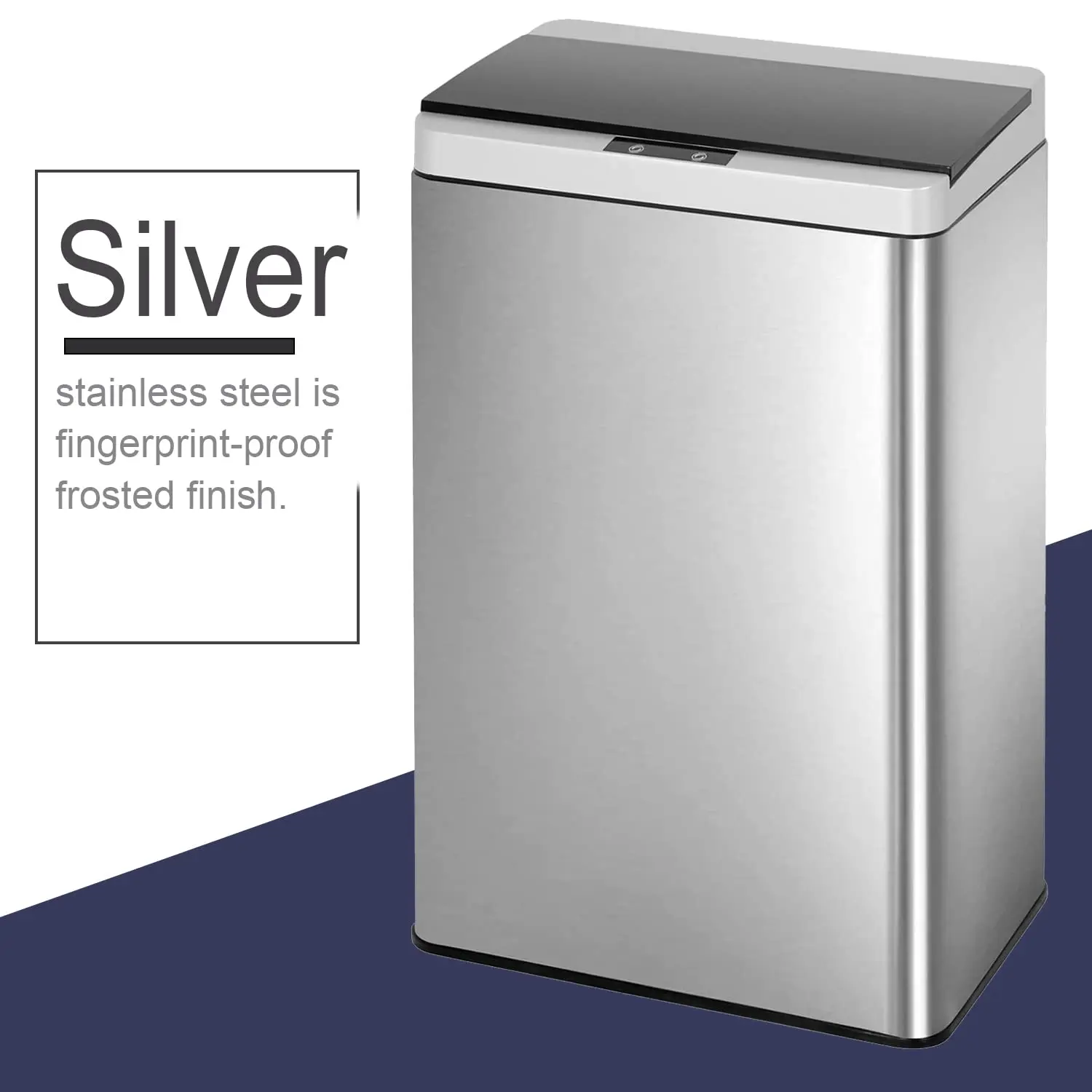 13.2 Gallon Touchless Sensor Trash Can 5