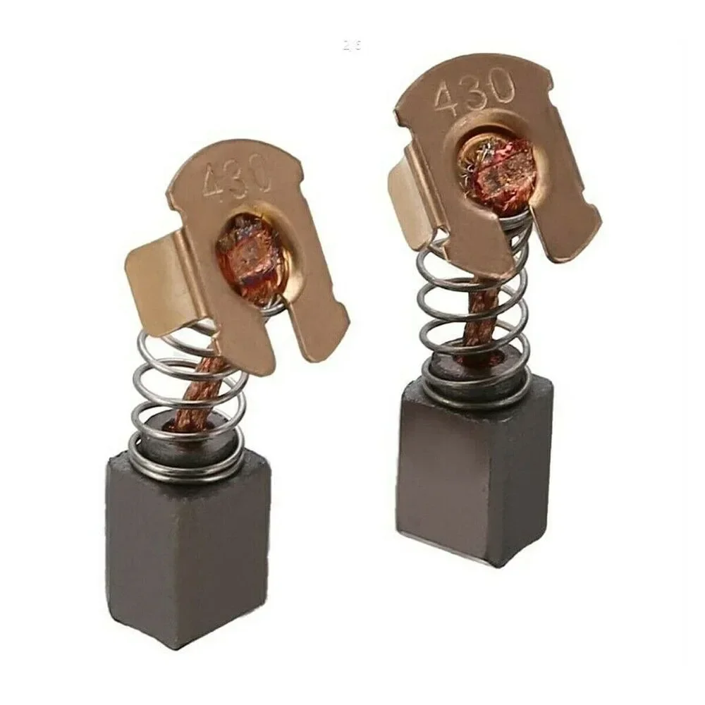 Durable Carbon Brush Holder Kit – Plastic Tool Accessories with Metal Caps (5 or 10 Pieces Set)