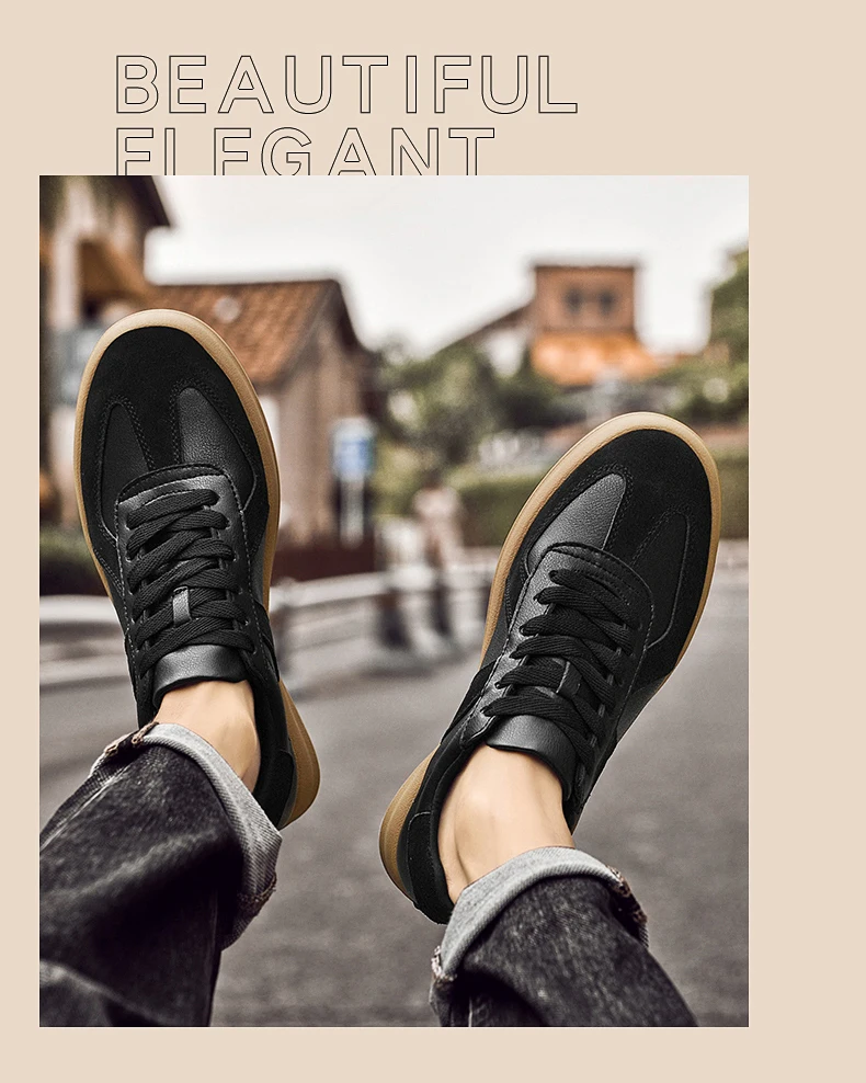 Elevator Sneakers For Women&Men Shoes Genuine Leather Height Increasing Shoes Lace Up Trainers Ladies Flat Shoes For Men