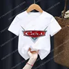 New Summer Disney Cars Children T-Shirt Lightning McQueen Clothes Kawaii Anime Cartoons Kids Boy Girl Hip Hop T Shirt Casual Top 3
