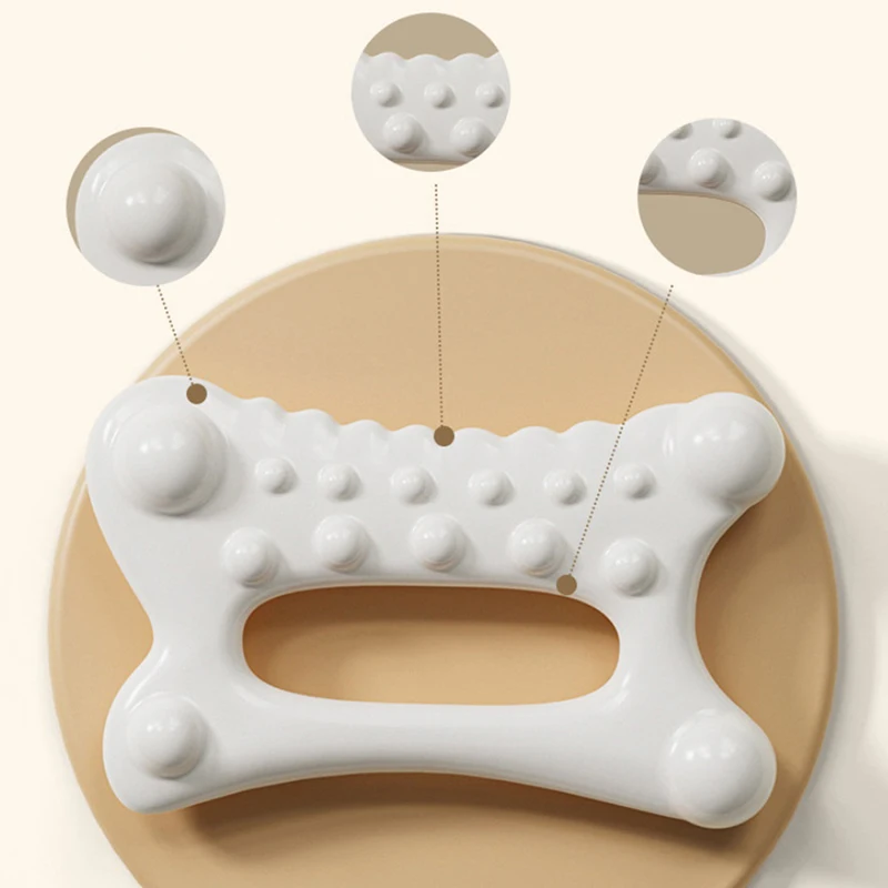 

Facial Gua Sha Massage Board Ceramics Reduce Fat Static Free Portable Full Body Scraping Plate for Women Adults