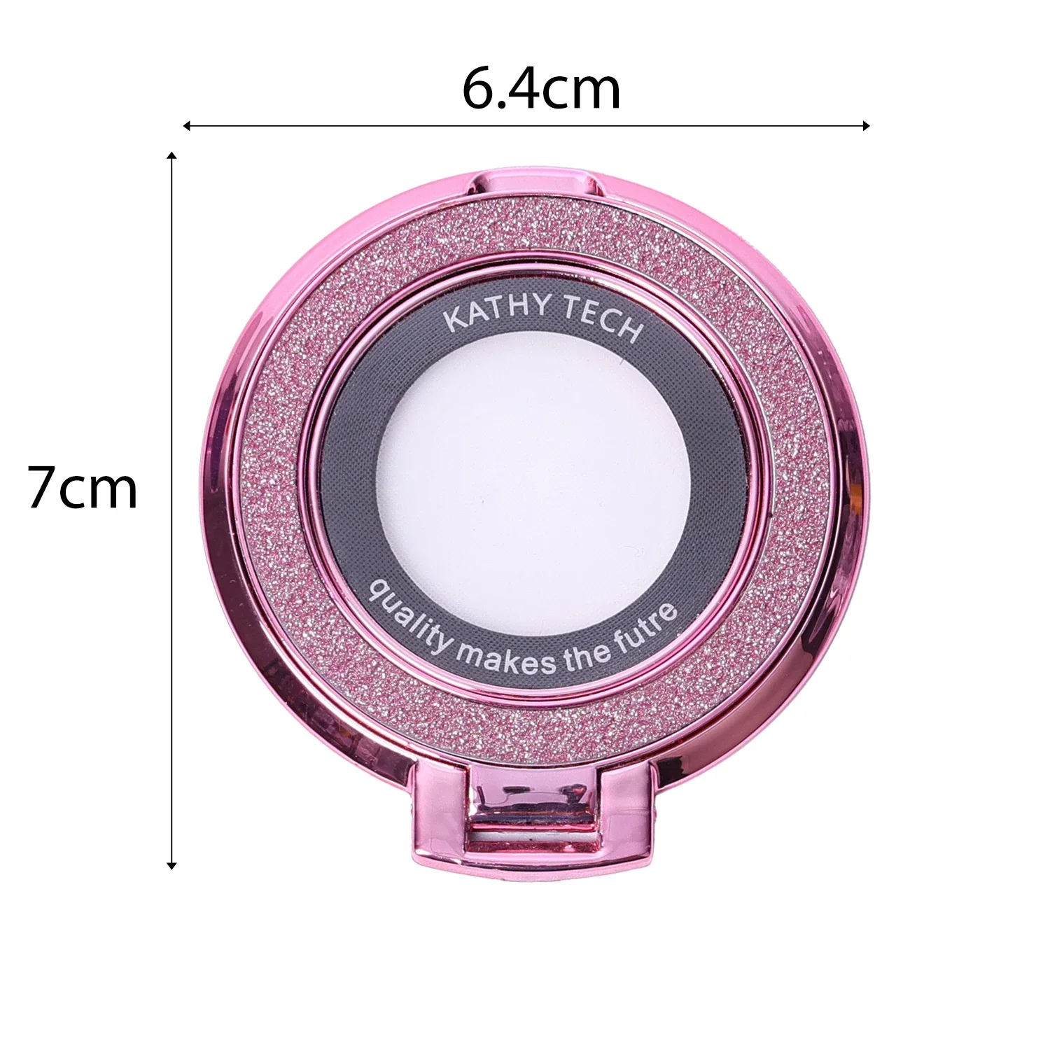 Pink Glitter Phone Ring Holder
