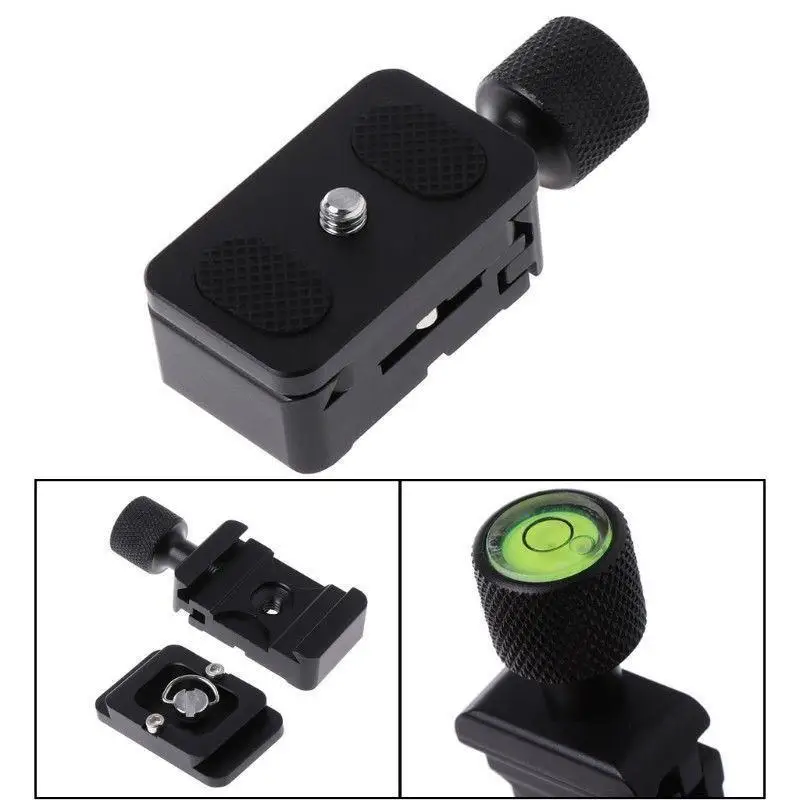 1/4 Quick Release QR Plate Clamp Adapter Mount for Camera Tripod Ball Head camera clamp,camera tripod plate,camera tripod adapter,camera base plate,tripod adapter mount,camera mount plate