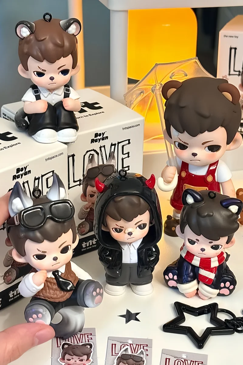 Rayan Keychain New Hot Authentic Boy Rayan Love Pendant Series Blind Box Figures ...