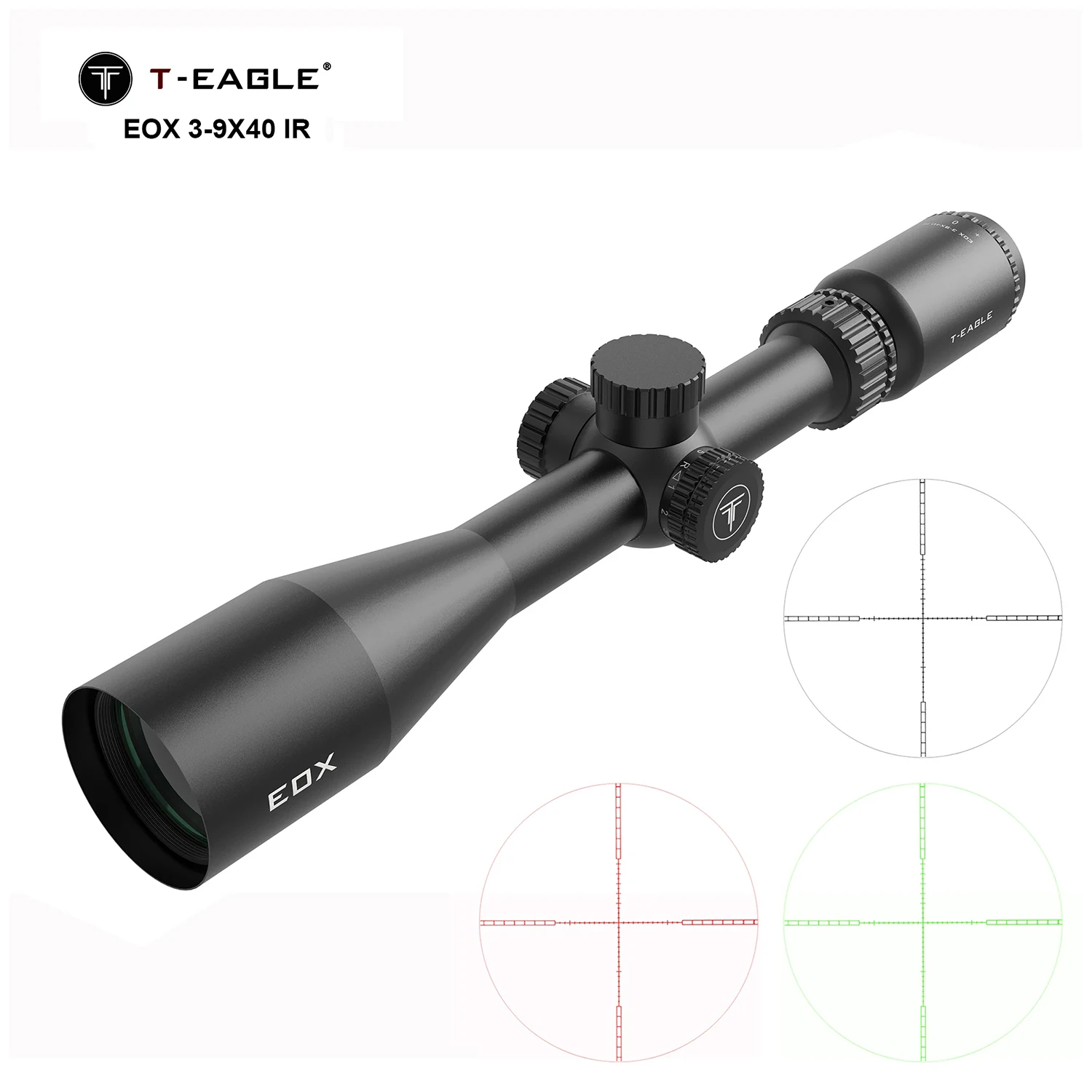 Description Picture 2 of itemT-EAGLE Optics EOX 3-9X40IR Tactical RiflesScope Air Gun Rifle Scopes Hunting Spotting Collimator Optical Airsoft Sight
