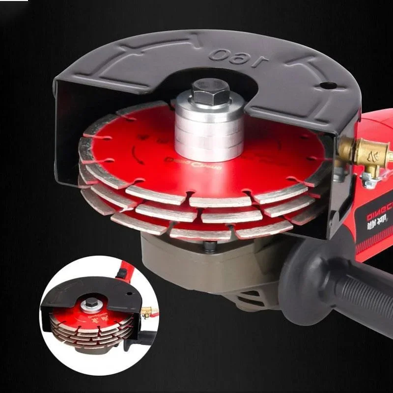 

135*43/160*48mm Angle Grinder Cover Slotting Grooving Shield Water Cutting Machine Safety Cover Dust Collect For 100/115/125/150