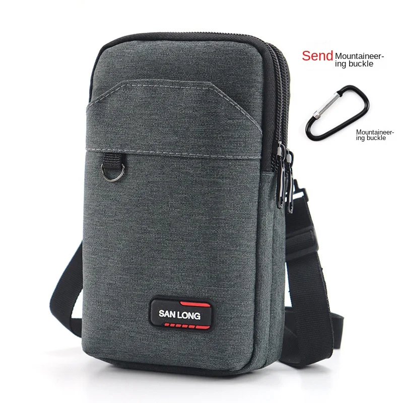 Men's Outdoor Waterproof Tactical Waist and Crossbody Bag