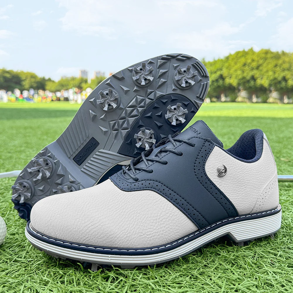 New Men Golf Shoes Professional Golfers Shoes Waterproof Comfortable Golf Footwears Non Slip 2