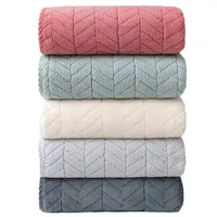 British Style Simple Solid Color Plain Pattern Man Washcloth Travel Hotel Bath Towel Bathrobe Camping Gym Portable Face Towels 4