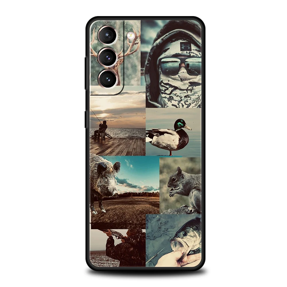Duck Hunting Themed Soft Phone Case Cover