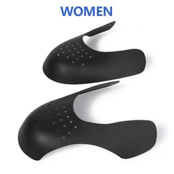 Premium Shoe Tree Sneaker Crease Protectors - Universal Anti-Wrinkle Support Accessories (Black-female)