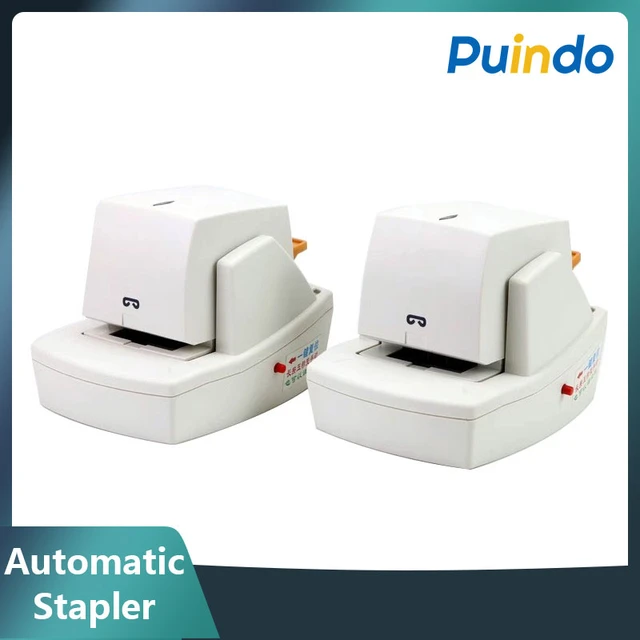 St-105 Electric Flat Stapler 220 V Automatic Flat Stapler Desktop Sewing  Stapler Adjustable 1-9 40 Times / Min - AliExpress