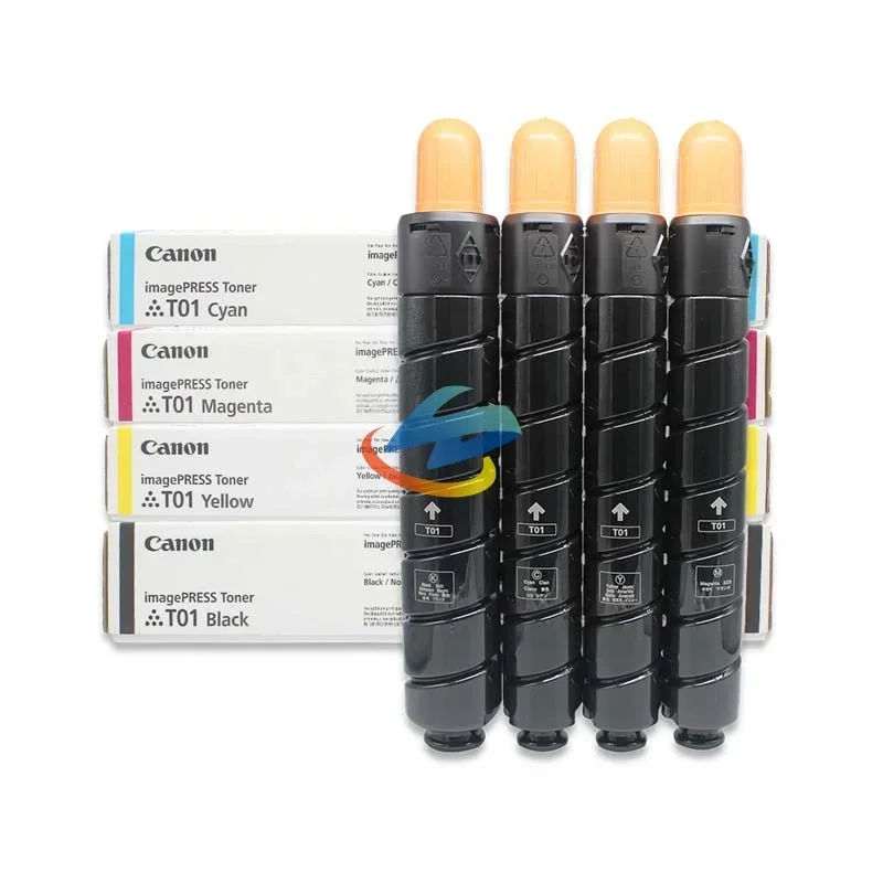 1PCS Can T01 Toner Cartridge Compatible for Canon IR-C60 C650 C700 C710 C750 C800 C810 C850 C910 Toner Powder CMY/900g BK/1400g