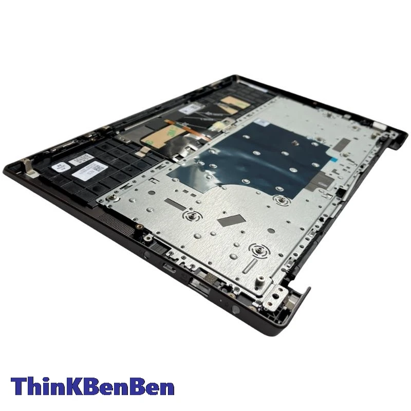 Teclado Espanhol Ferro Cinza Upper Case Palmrest Shell Capa para Lenovo Ideapad Yoga S740 14 14 14iil Laptop 5cb0u44101 es - Imagem 5