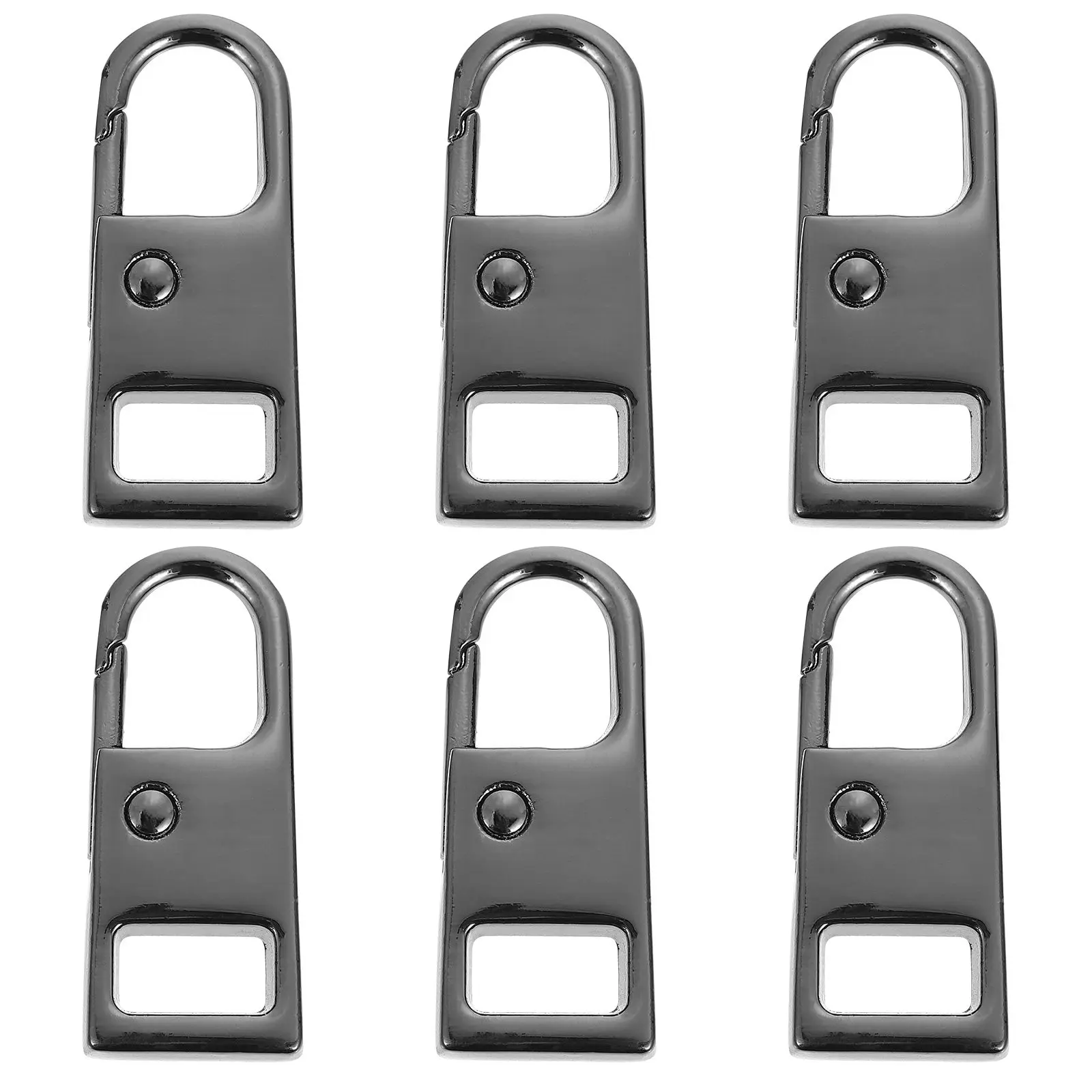 5Pcs 스테인레스 스틸 지퍼 풀 탭 배낭, 여행 가방, 코트, 가방, 스포츠웨어 수리용 신뢰할 수 있는 지퍼 풀러