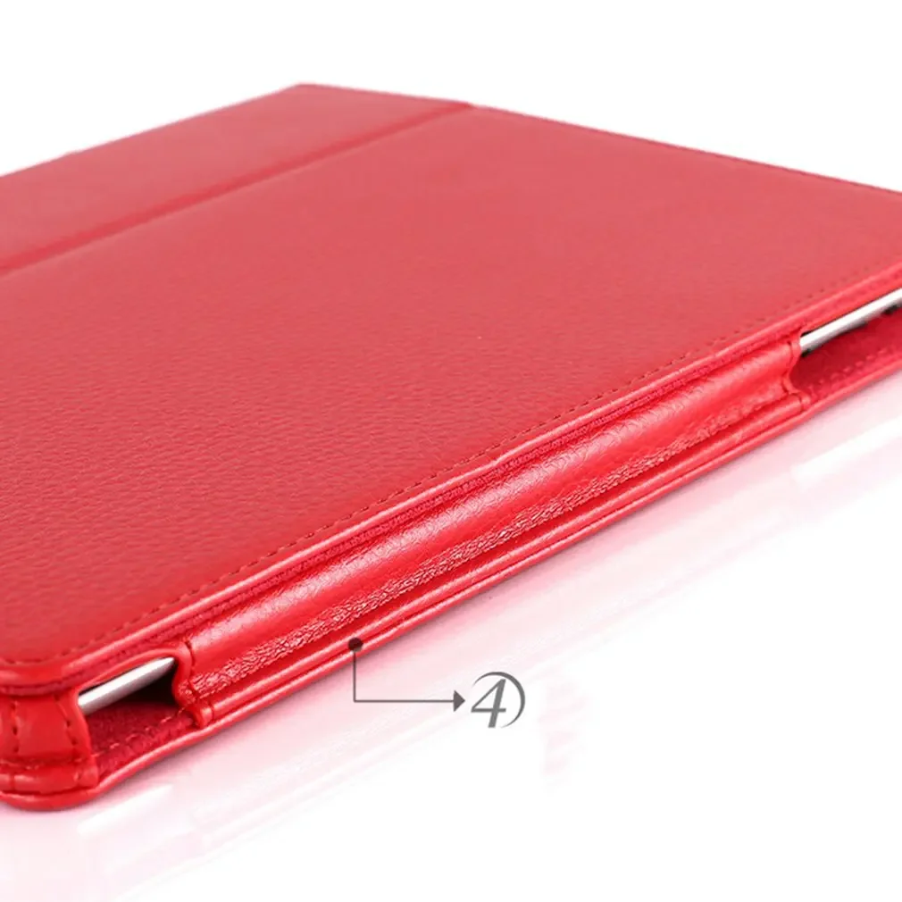 Capa Dobrável para Ipad Capa Ipad A1395 A1396 A1397 A1416 A1430 A1403 A1458 A1459 A1460 Couro pu Funda para Ipad Mini Capa - Imagem 5