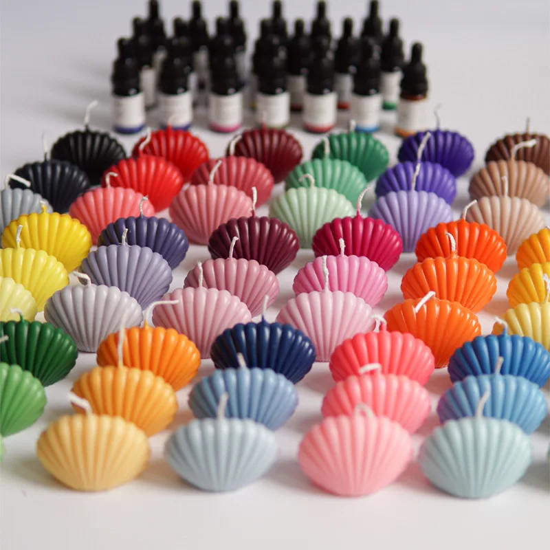 10ml Morandi Color Soybean Wax Ice Flower Wax Dye Concentrated DIY Aromatherapy Candle Liquid Pigment Coloring Dye